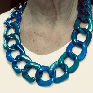Collier/Chaine bleu “Giulia”